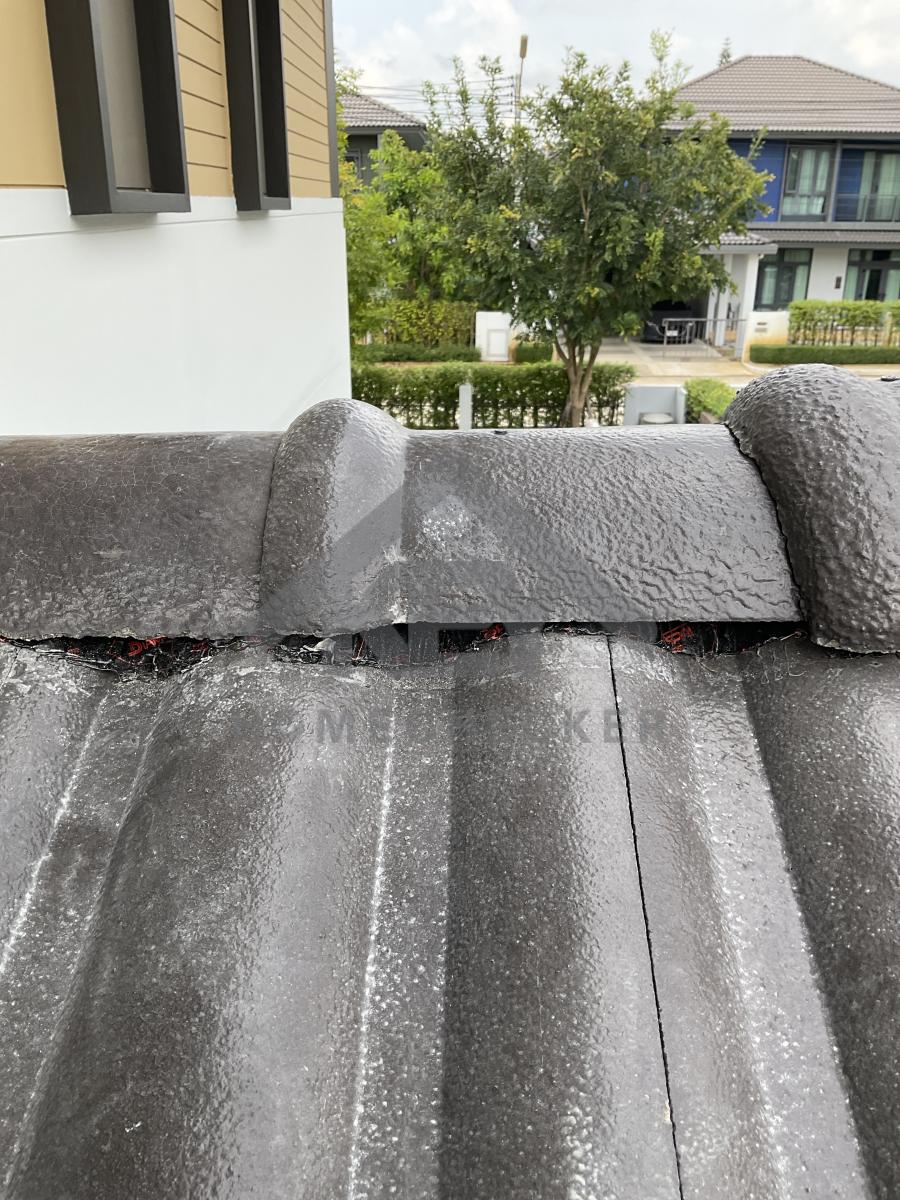 งานตรวจสอบหลังคา