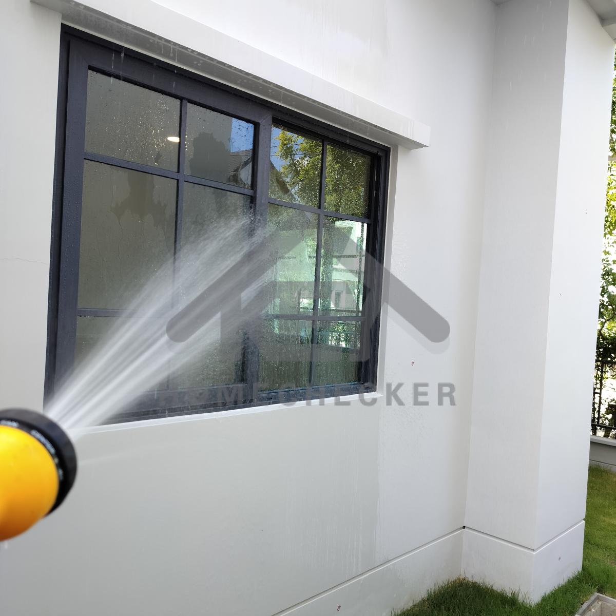 งานเทสน้ำ ประตูหน้าต่าง