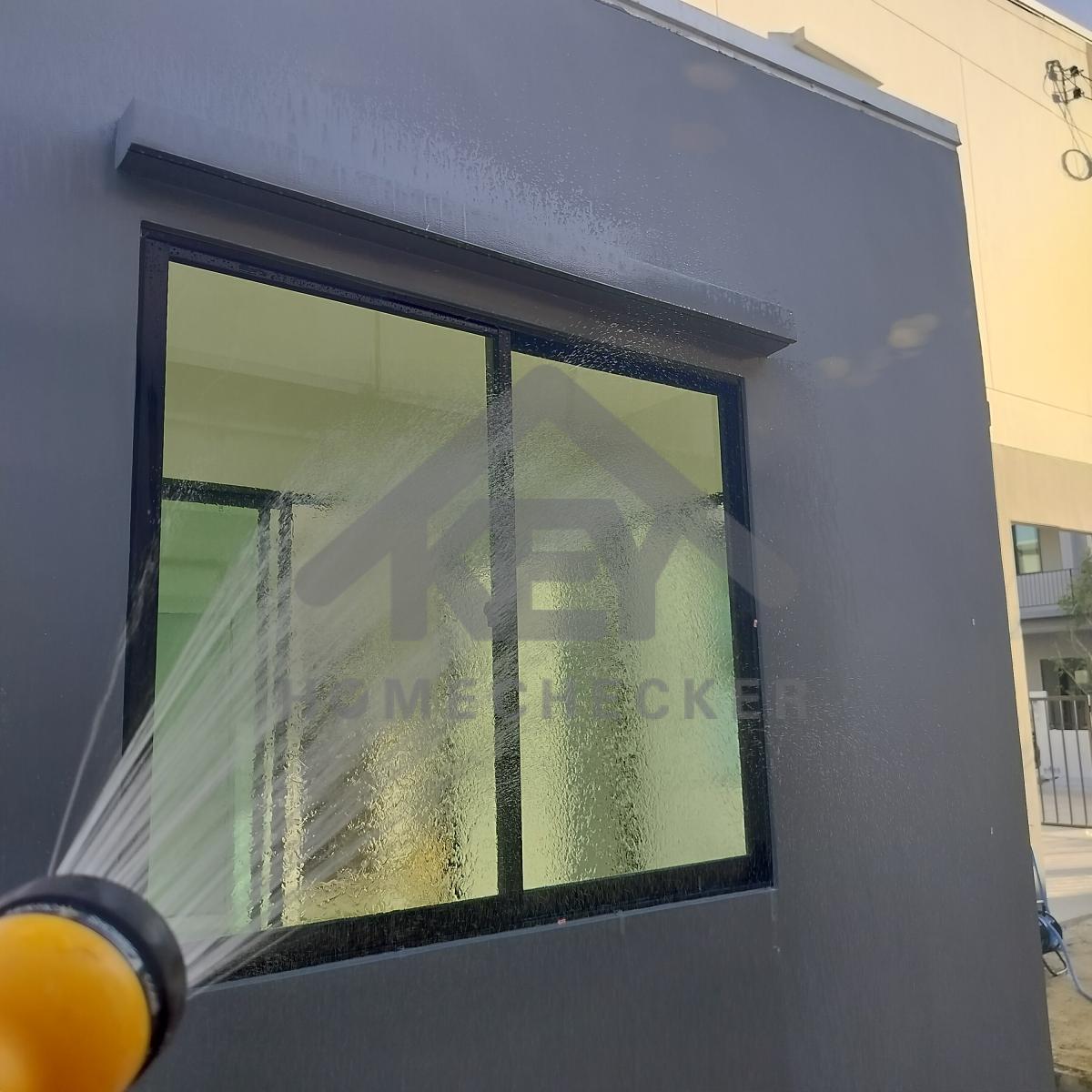 งานเทสน้ำ ประตูหน้าต่าง