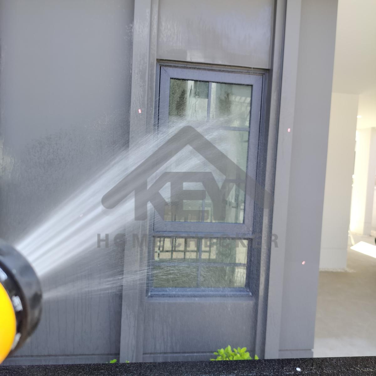 งานเทสน้ำ ประตูหน้าต่าง