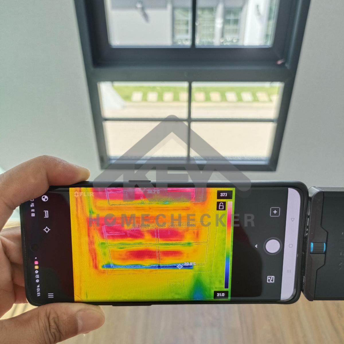 งานเทสน้ำ ประตูหน้าต่าง