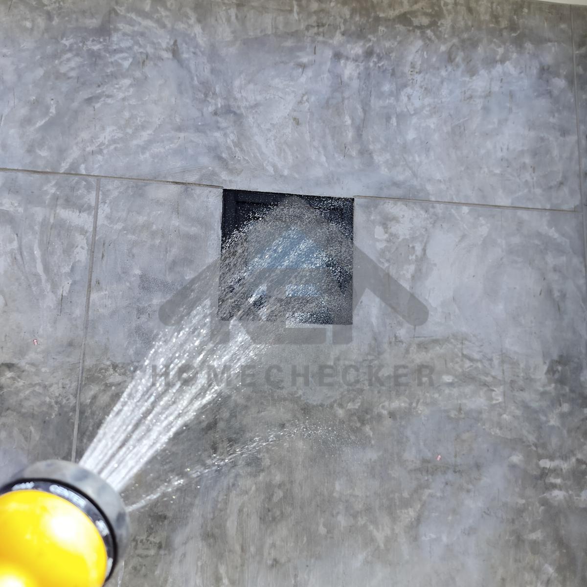 งานเทสน้ำ ประตูหน้าต่าง