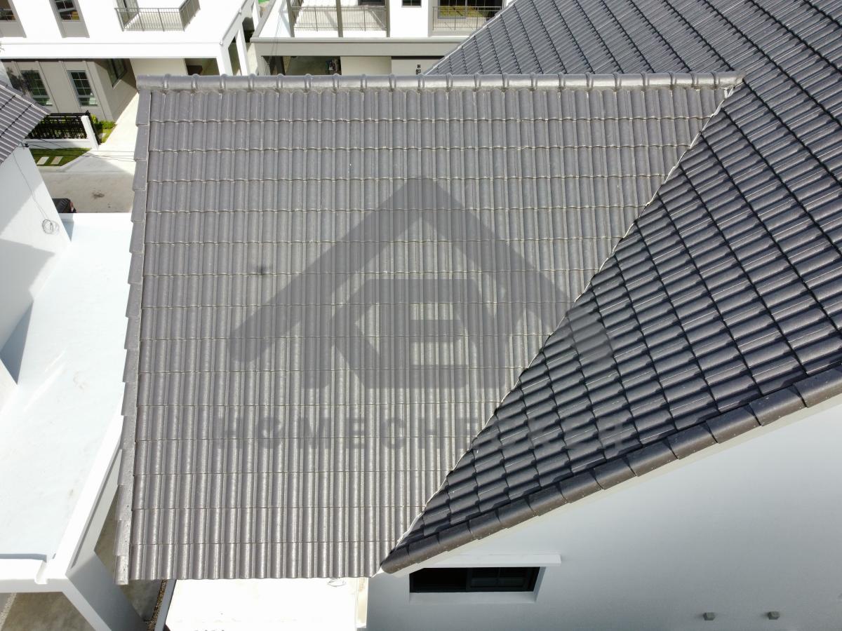 งานตรวจสอบหลังคา