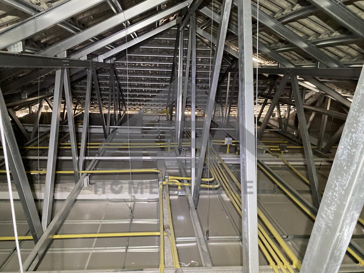 งานฝ้าชายคาและโครงฝ้า