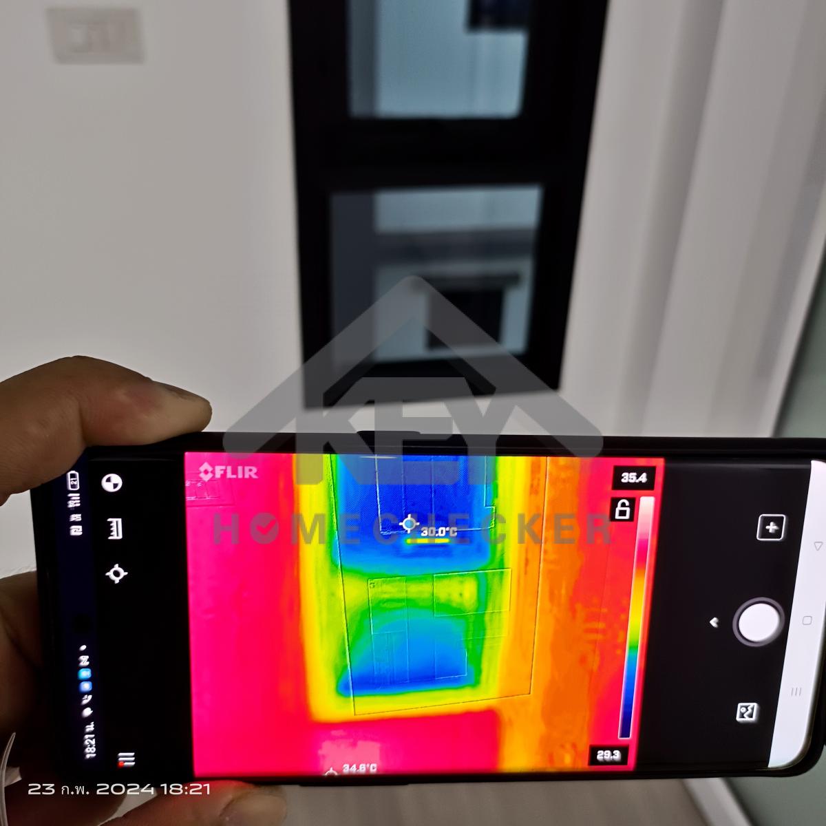 งานเทสน้ำ ประตูหน้าต่าง