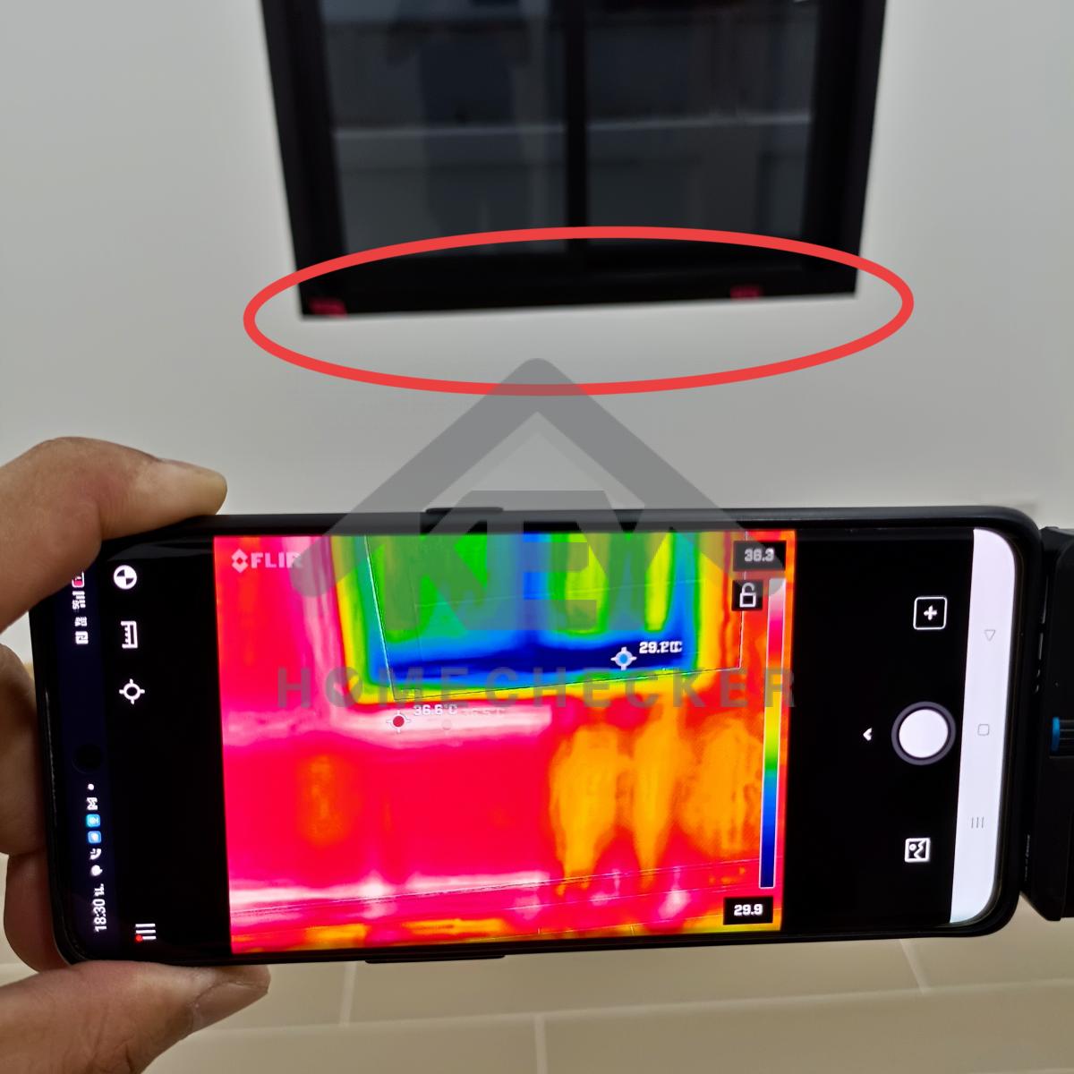 งานเทสน้ำ ประตูหน้าต่าง