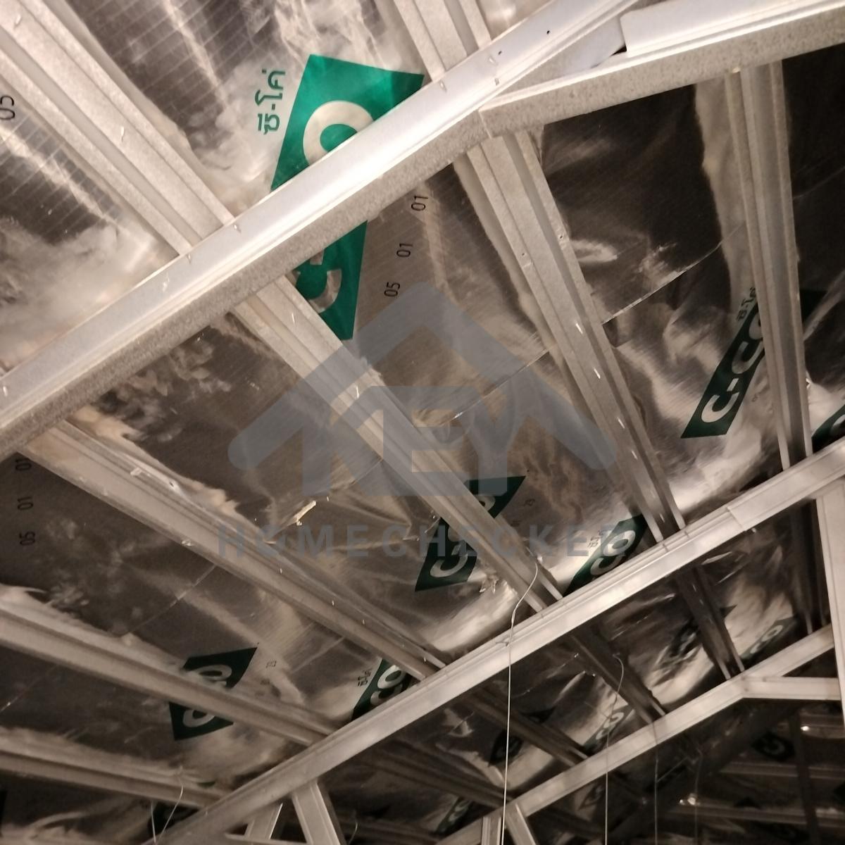 งานตรวจสอบหลังคา