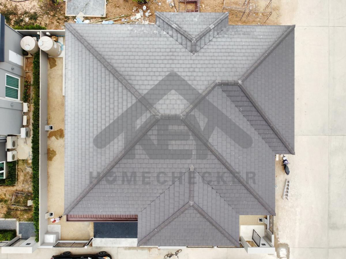 งานตรวจสอบหลังคา