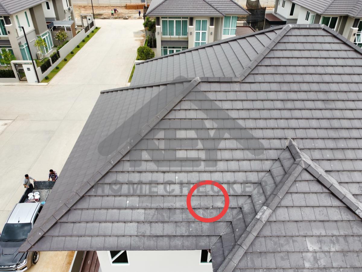 งานตรวจสอบหลังคา