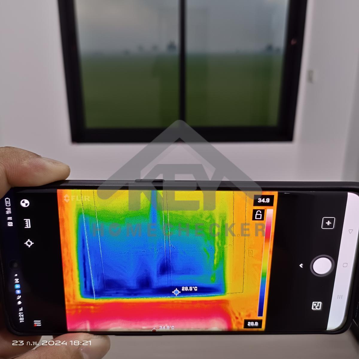 งานเทสน้ำ ประตูหน้าต่าง