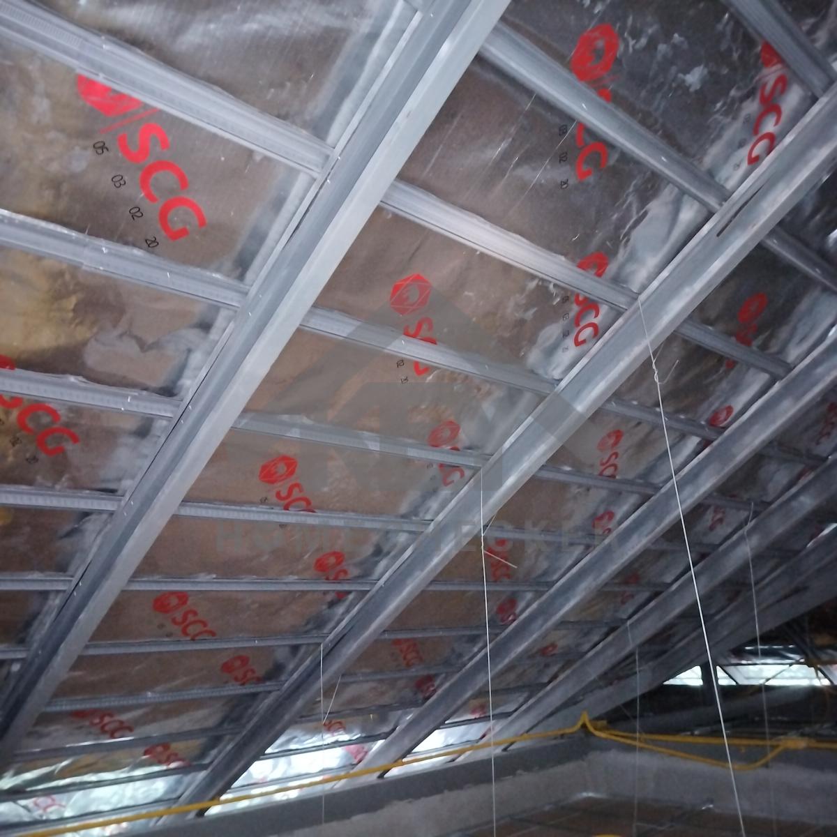 งานตรวจสอบหลังคา