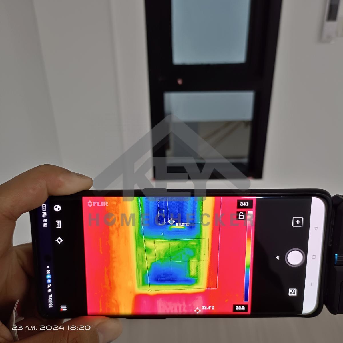 งานเทสน้ำ ประตูหน้าต่าง