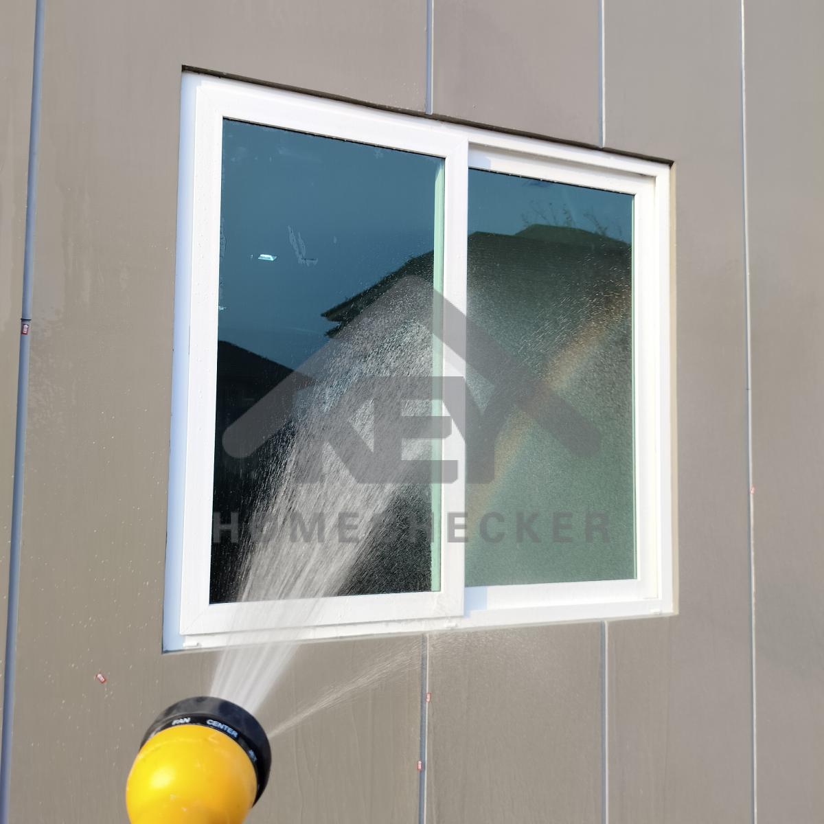 งานเทสน้ำ ประตูหน้าต่าง