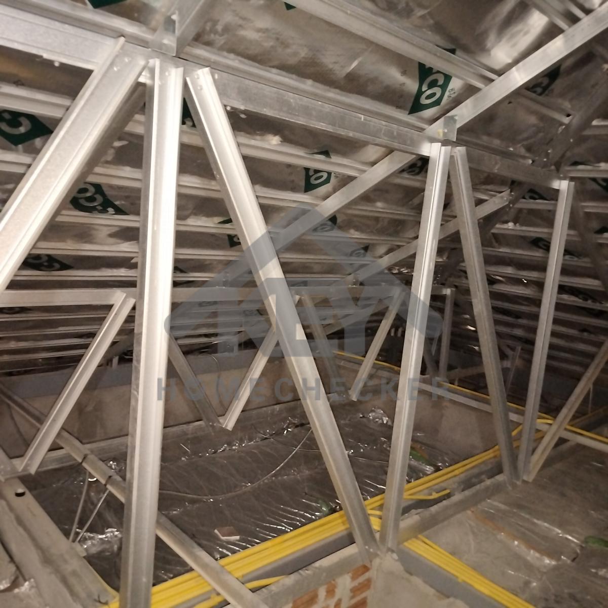 งานตรวจสอบหลังคา