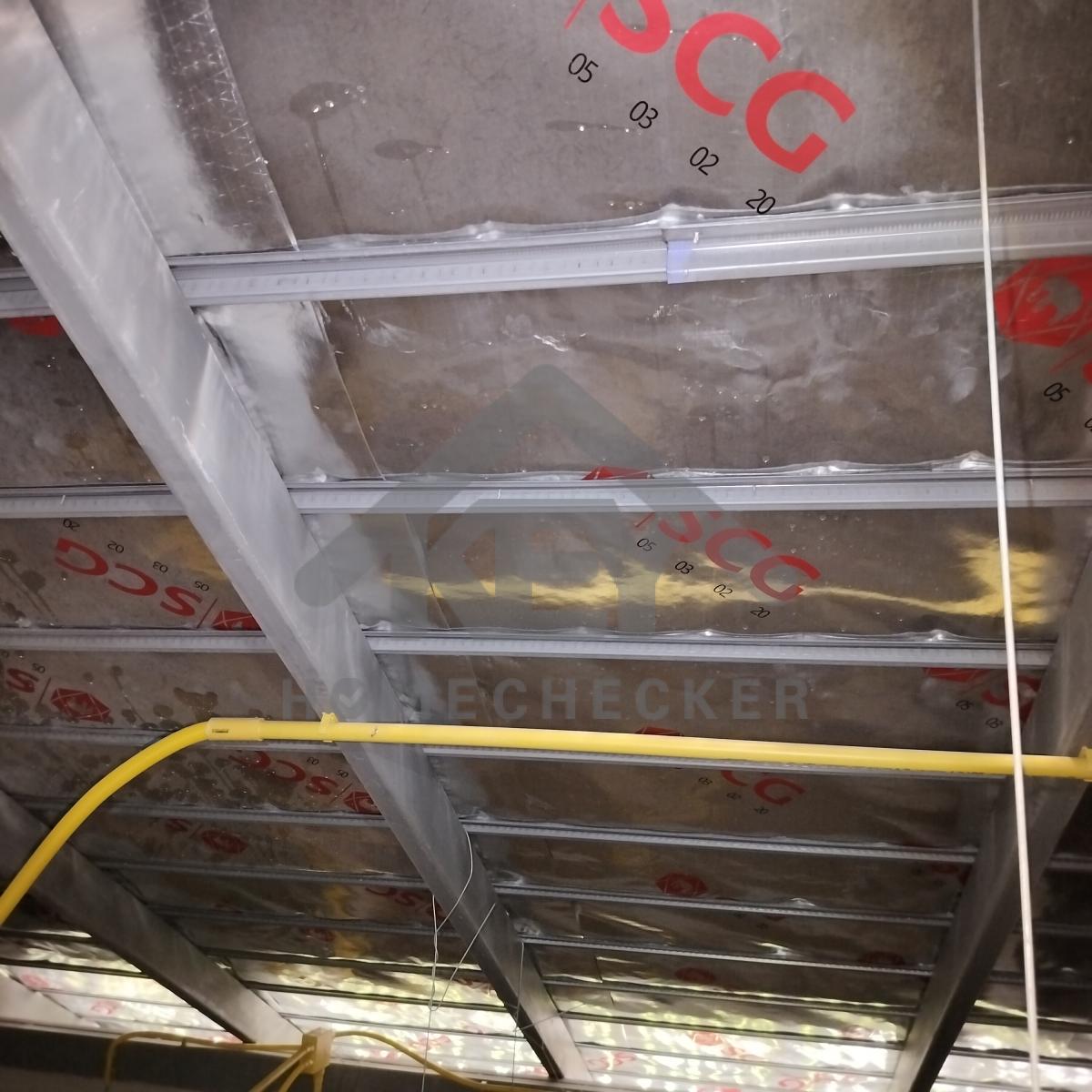 งานตรวจสอบหลังคา