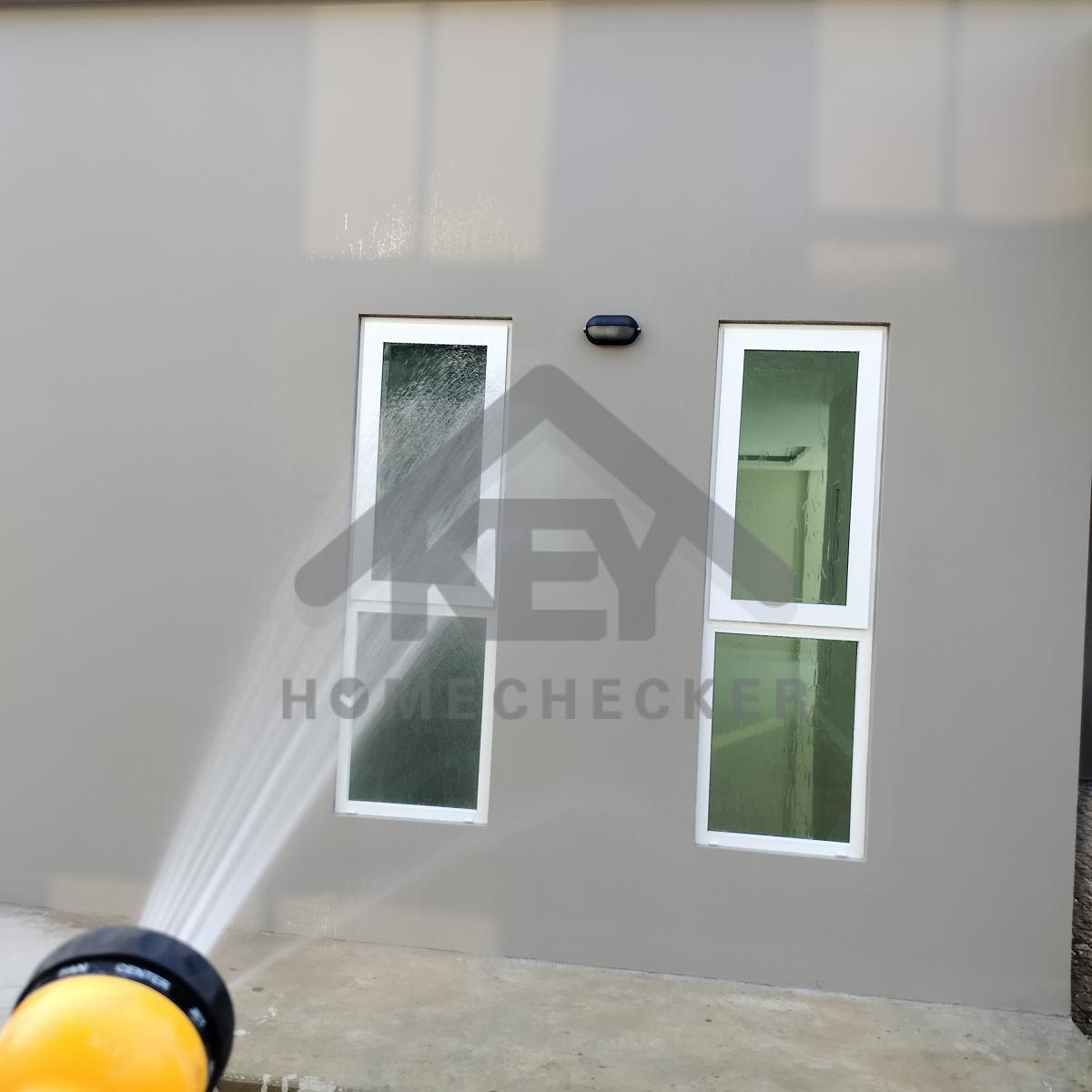 งานเทสน้ำ ประตูหน้าต่าง