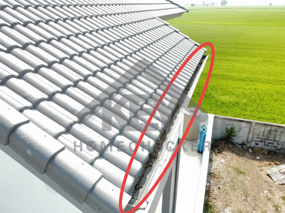 งานตรวจสอบหลังคา