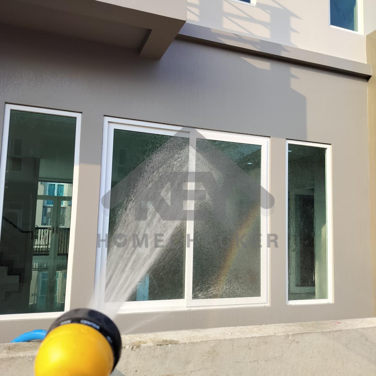 งานเทสน้ำ ประตูหน้าต่าง