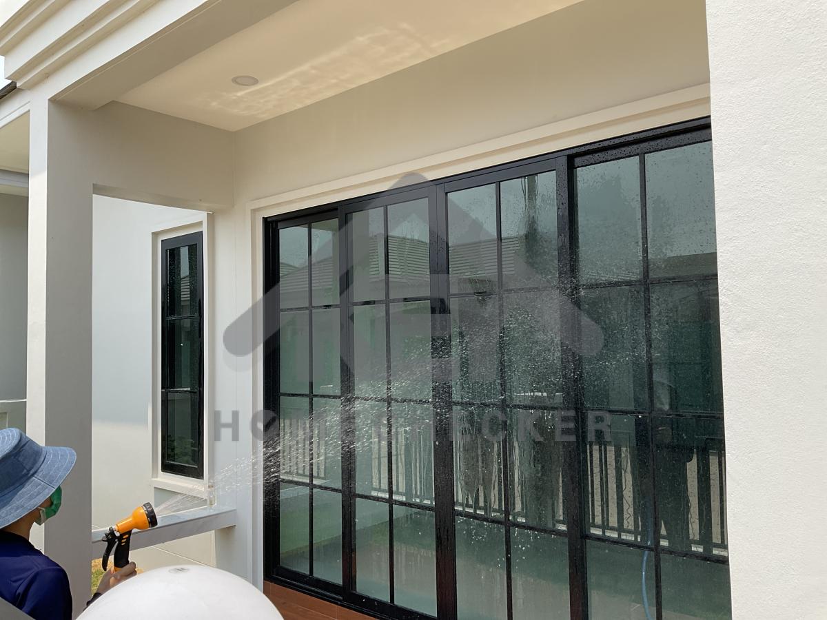 งานเทสน้ำ ประตูหน้าต่าง