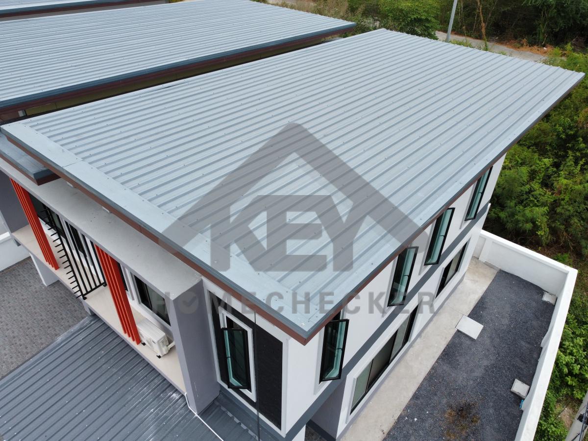 งานตรวจสอบหลังคา