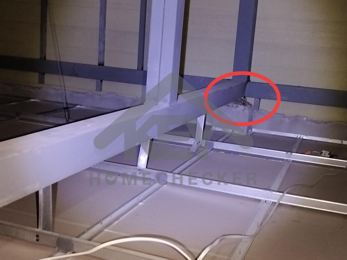 งานตรวจสอบหลังคา