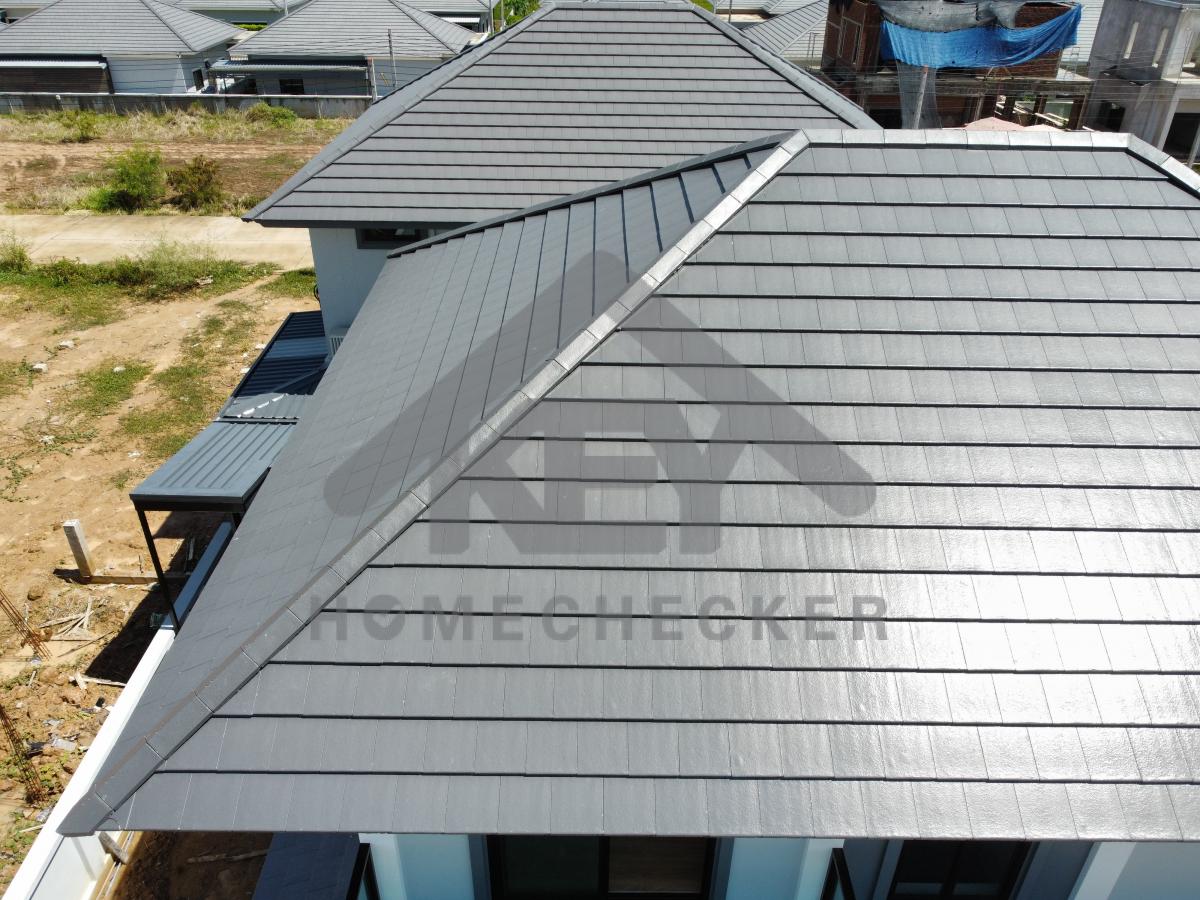 งานตรวจสอบหลังคา