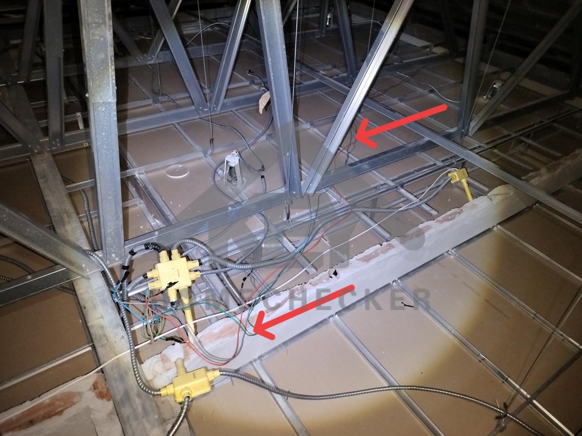 งานตรวจสอบหลังคา