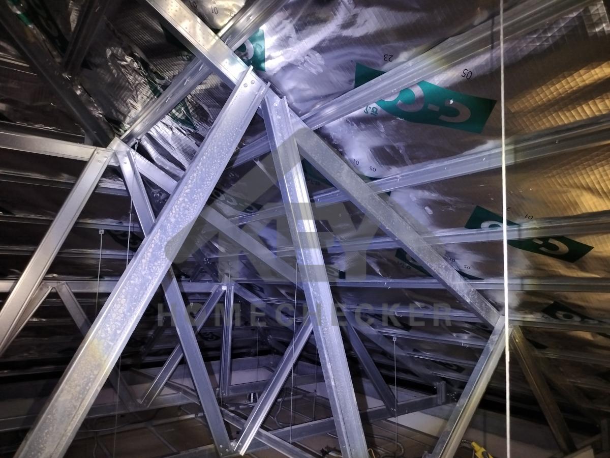 งานตรวจสอบหลังคา