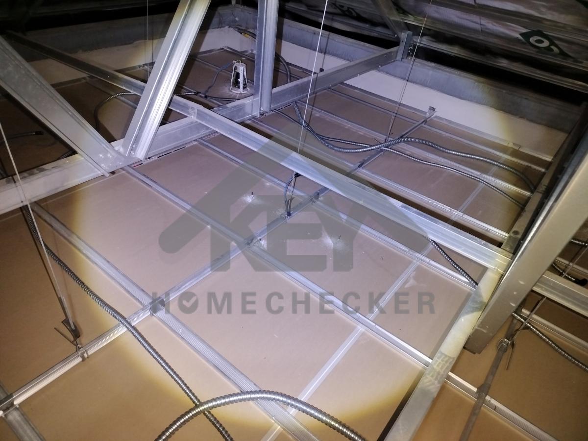 งานตรวจสอบหลังคา