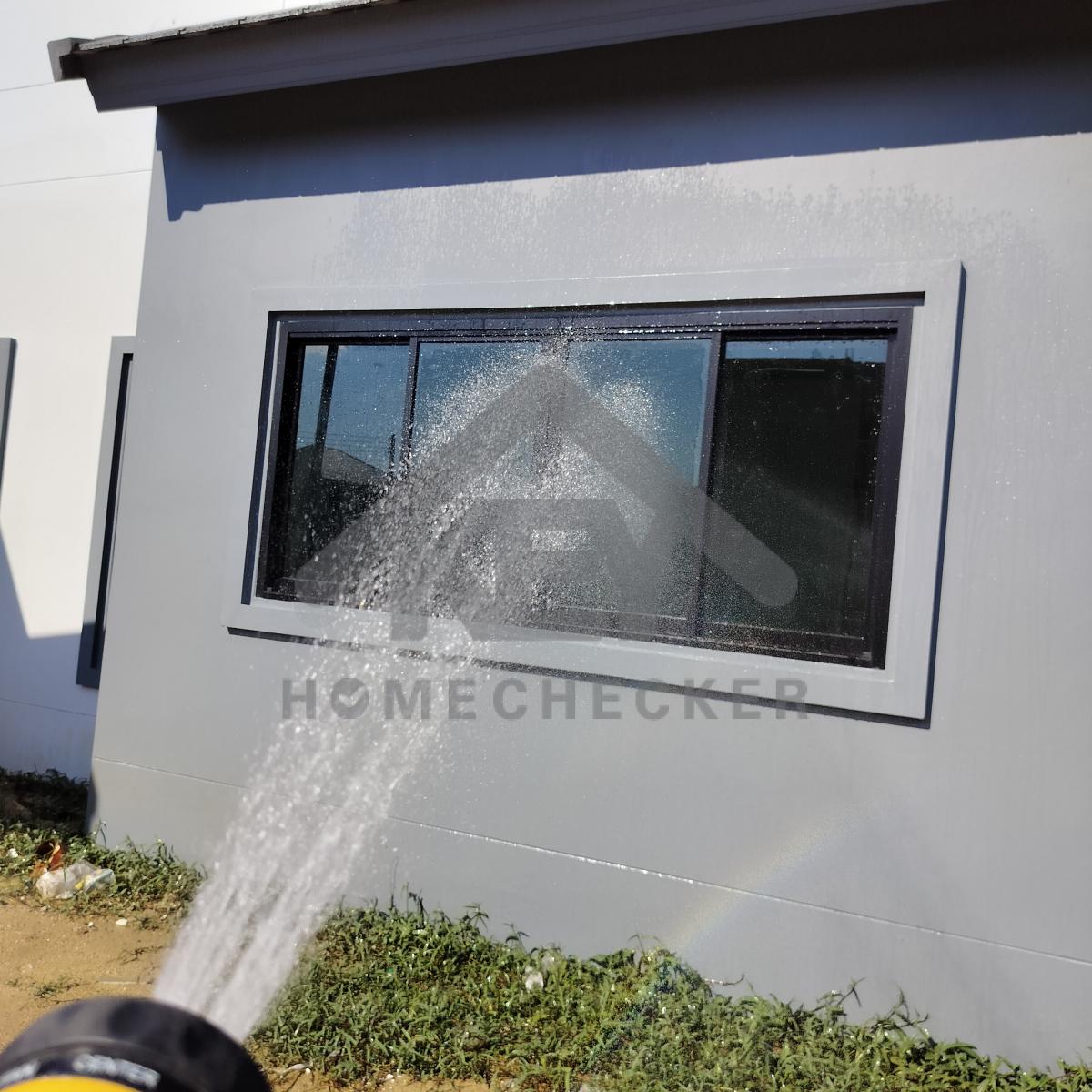 งานเทสน้ำ ประตูหน้าต่าง