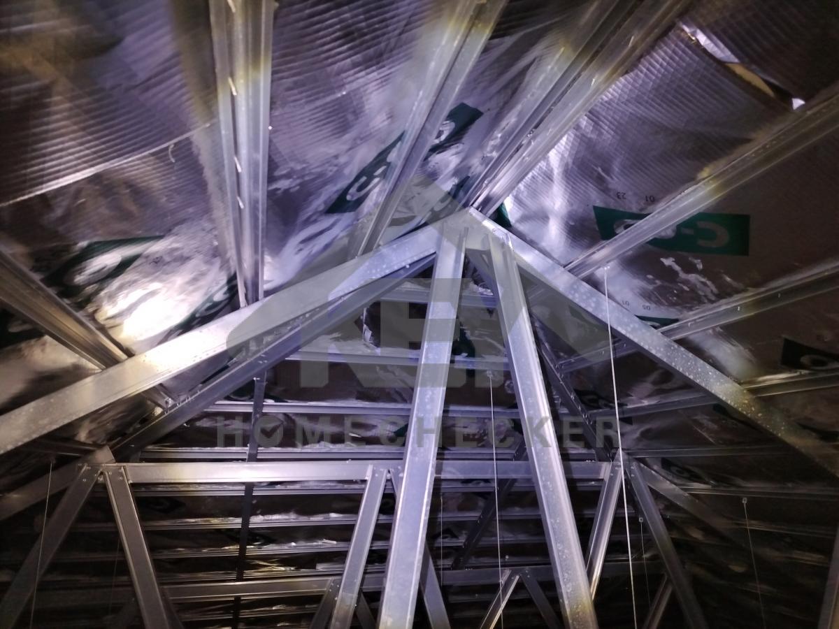 งานตรวจสอบหลังคา