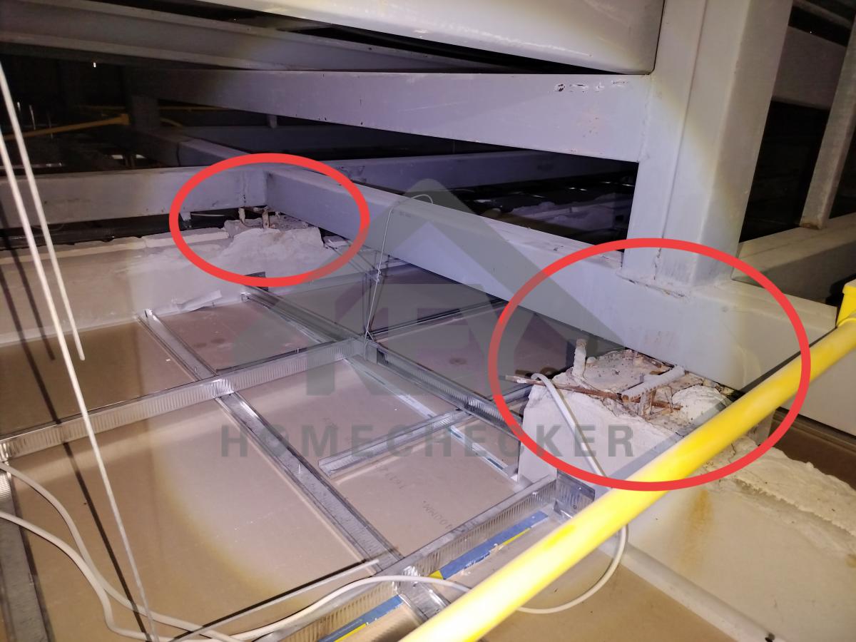 งานตรวจสอบหลังคา