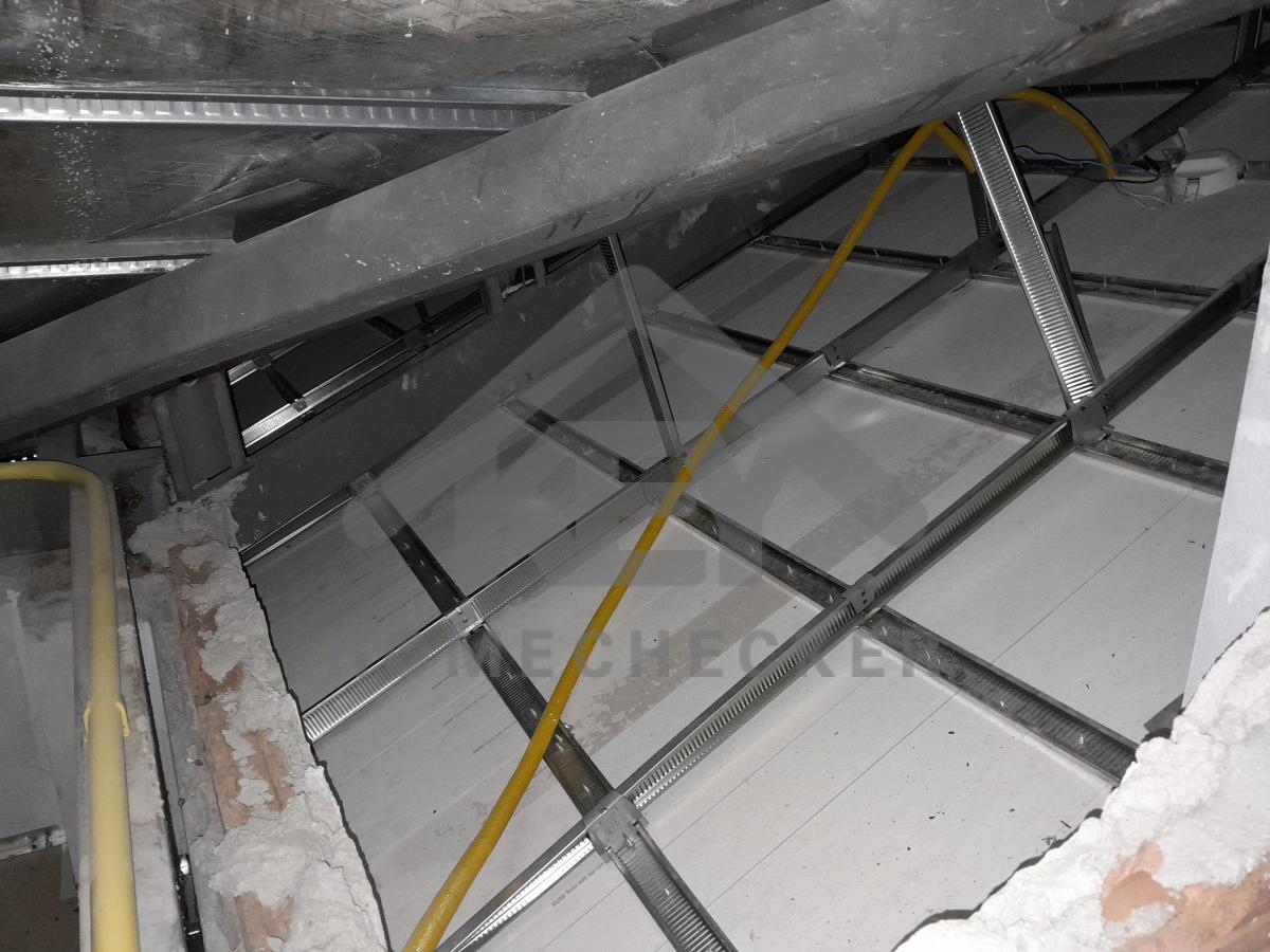 งานฝ้าชายคาและโครงฝ้า