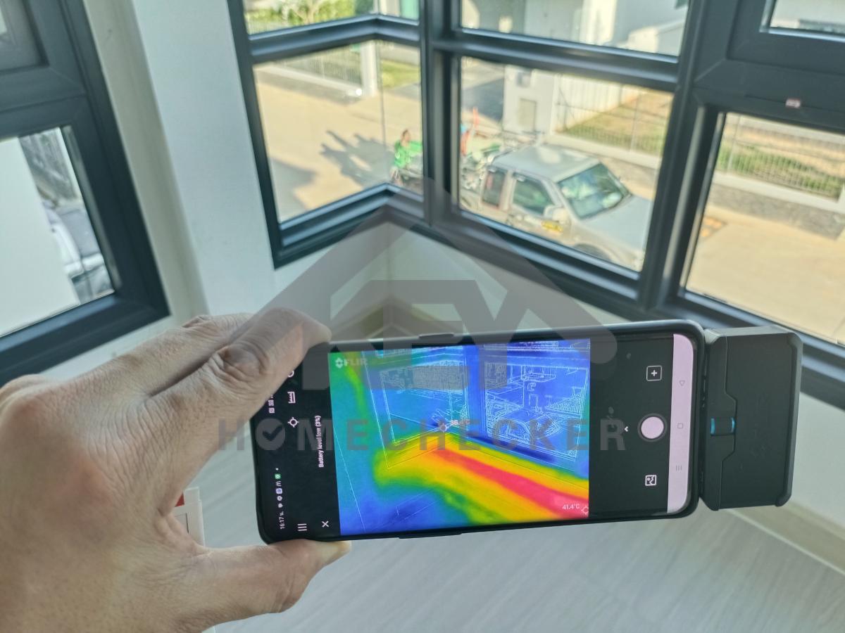 งานเทสน้ำ ประตูหน้าต่าง