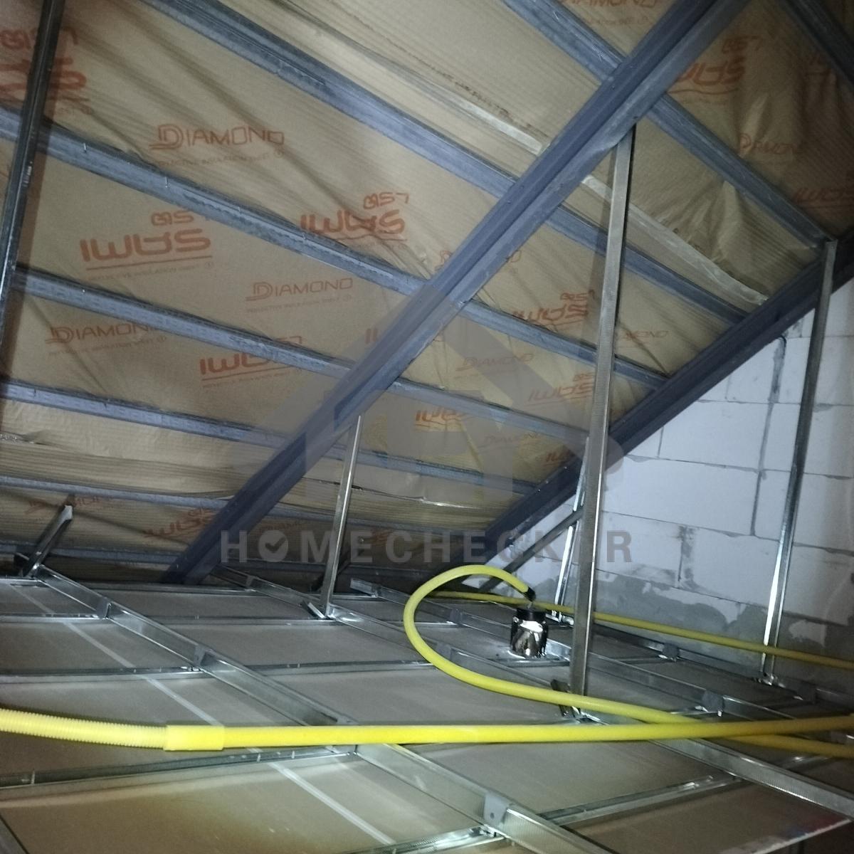 งานฝ้าชายคาและโครงฝ้า