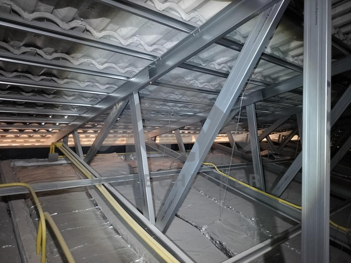 งานฝ้าชายคาและโครงฝ้า