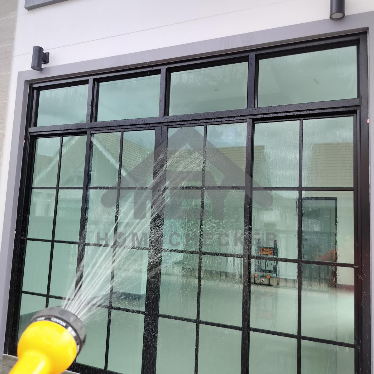 งานเทสน้ำ ประตูหน้าต่าง