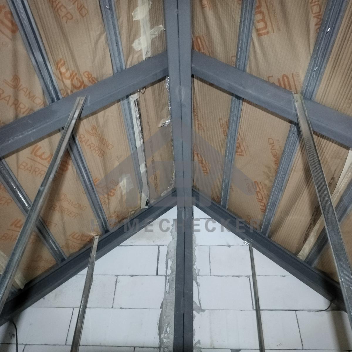 งานฝ้าชายคาและโครงฝ้า