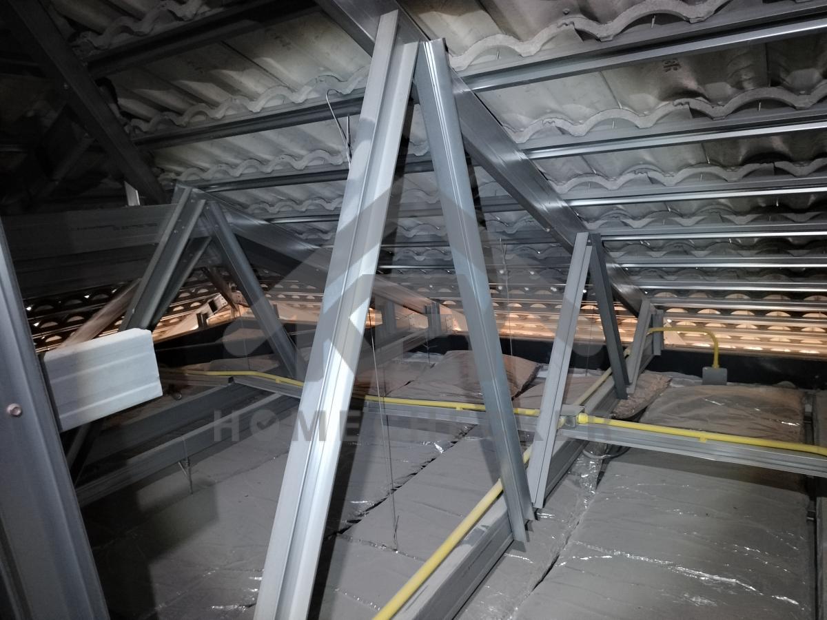 งานฝ้าชายคาและโครงฝ้า