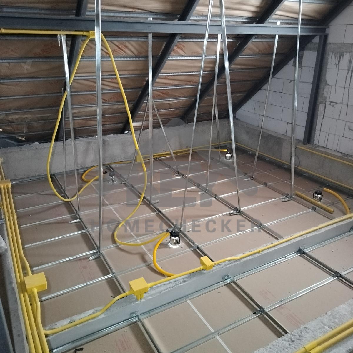 งานฝ้าชายคาและโครงฝ้า