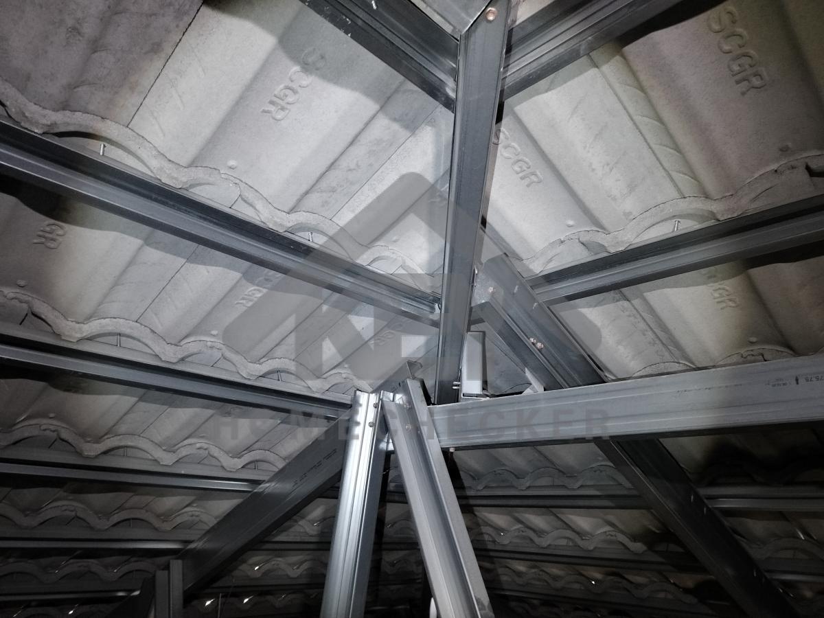 งานฝ้าชายคาและโครงฝ้า