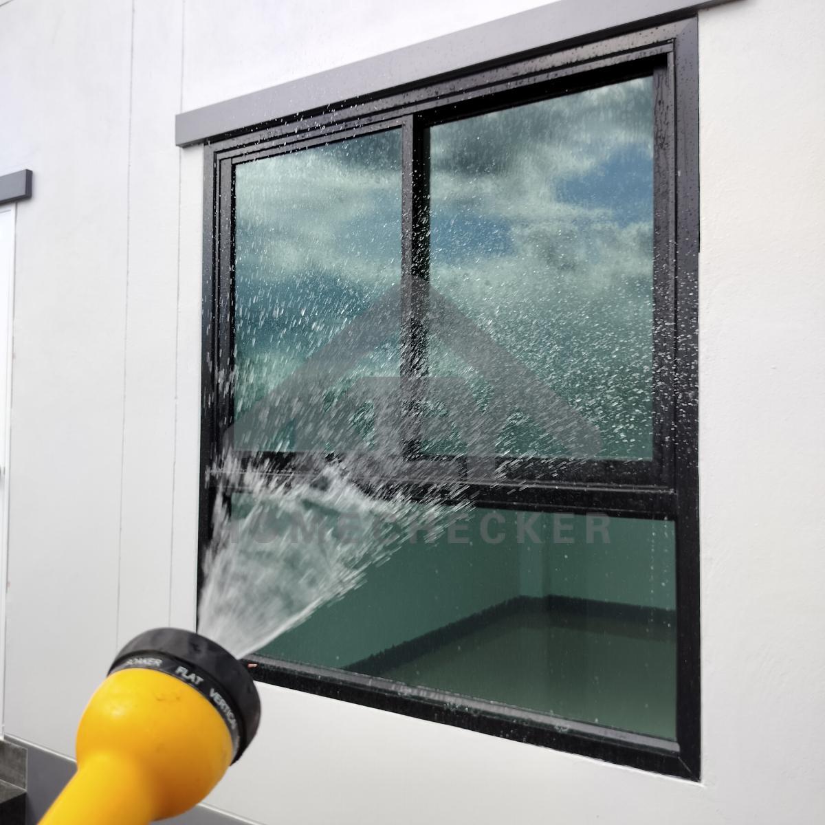 งานเทสน้ำ ประตูหน้าต่าง