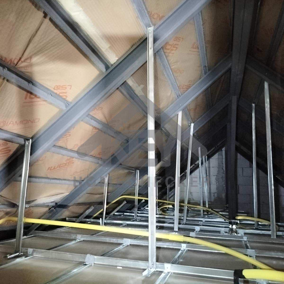 งานฝ้าชายคาและโครงฝ้า