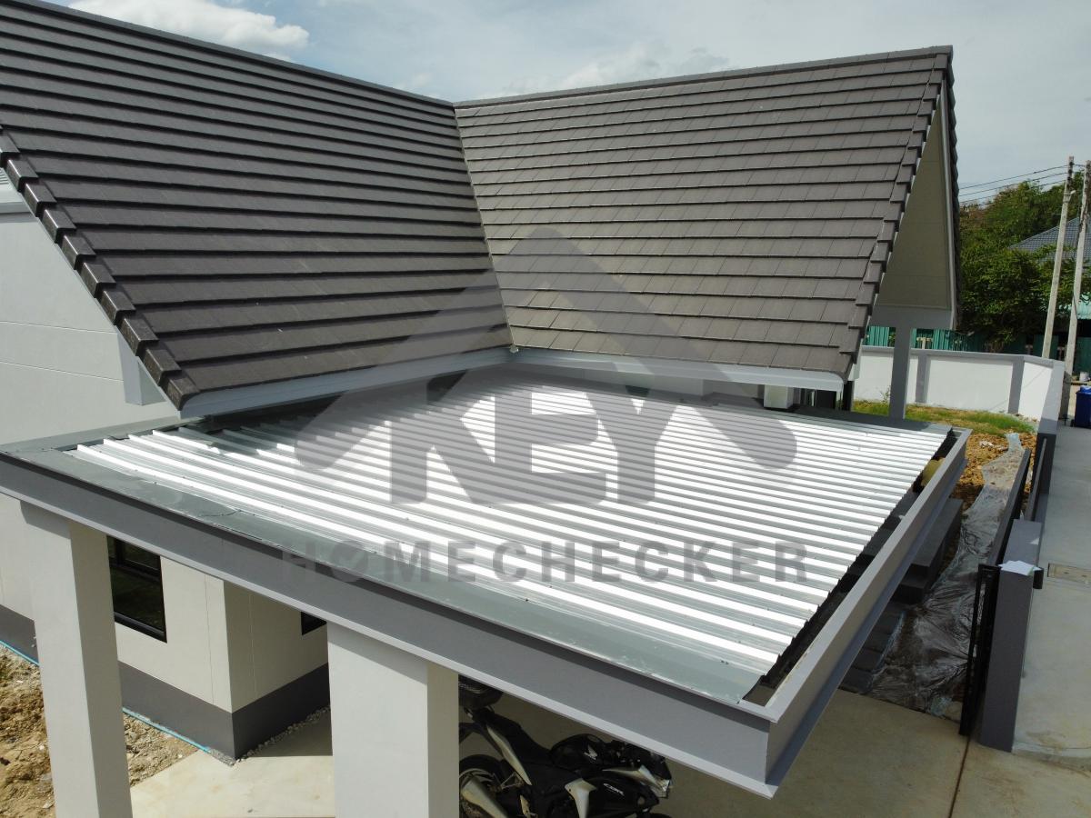 งานตรวจสอบหลังคา