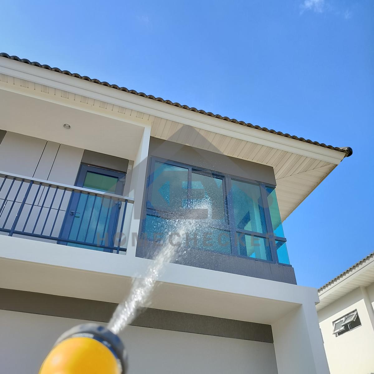 งานเทสน้ำ ประตูหน้าต่าง