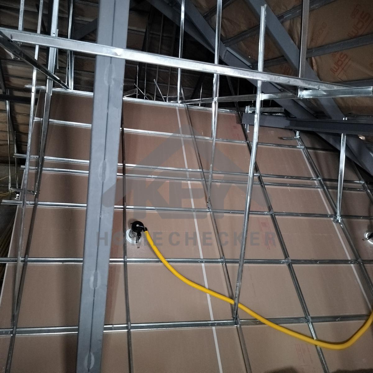 งานฝ้าชายคาและโครงฝ้า