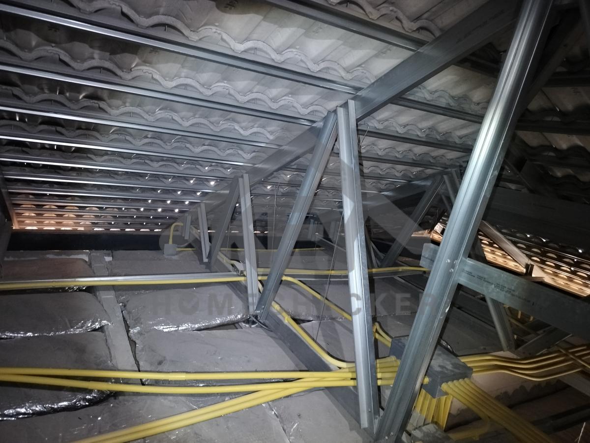 งานฝ้าชายคาและโครงฝ้า