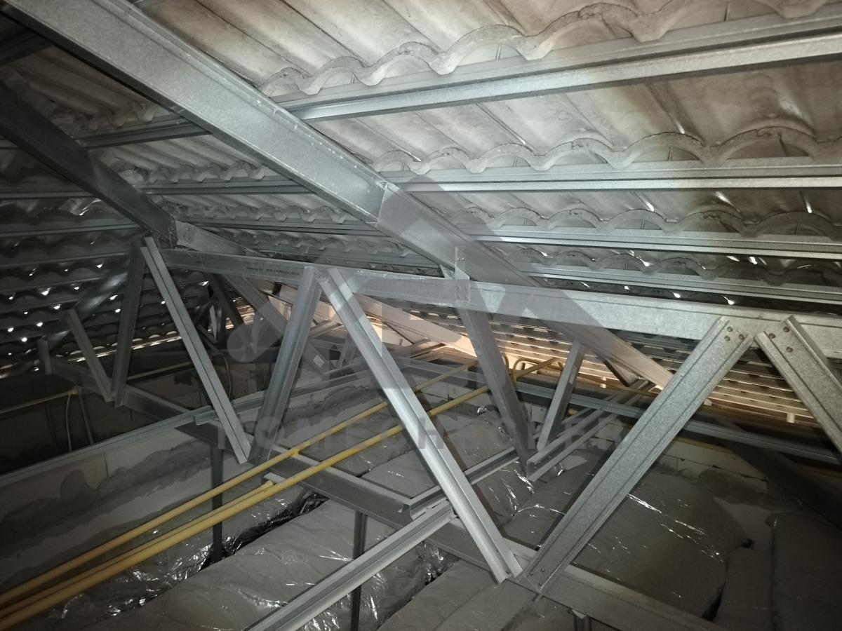 งานฝ้าชายคาและโครงฝ้า