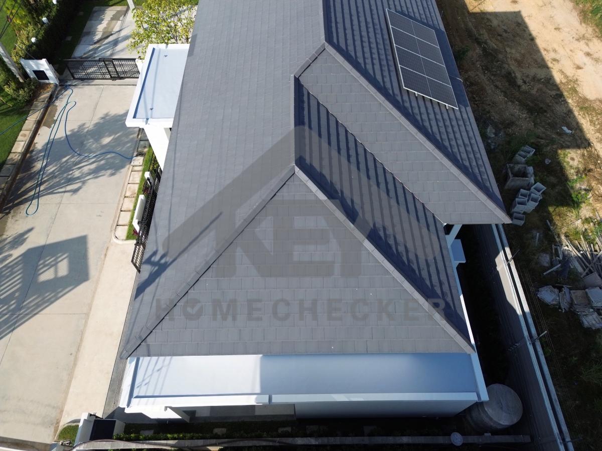 งานตรวจสอบหลังคา