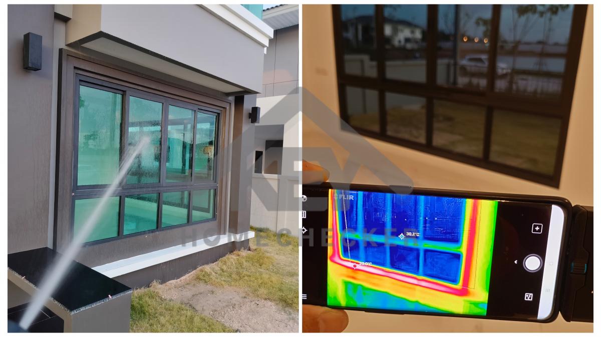 งานเทสน้ำ ประตูหน้าต่าง